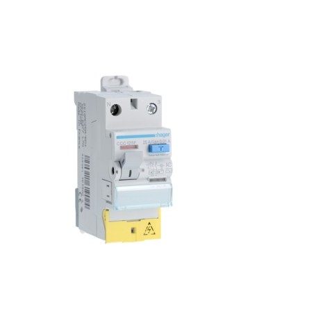 Inter dif 1P+N 25A 10mA AC BD - INTER DIFF BIPOLAIR  HAGER CCC125F