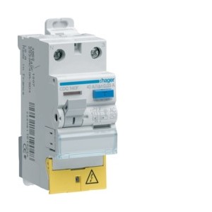 Inter dif 1P+N 40A 30mA AC BD - INTER DIFF BIPOLAIR  HAGER CDC140F