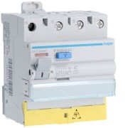Inter dif 3P+N 40A 300mA AC BD - INTER. DIFF. TETRA.  HAGER CFC840F