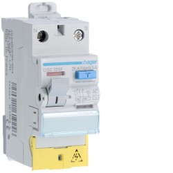 Inter dif 1P+N 25A 500mA AC BD - INTER DIFF BIPOLAIR HAGER CGC125F