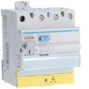 Inter dif 3P+N 25A 500mA AC BD - INTER. DIFF. TETRA.  HAGER CGC825F