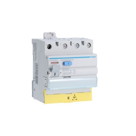 ID 3P+N 40A 300mA ACS BD - INTER. DIFF. TETRA.  HAGER CPC840F