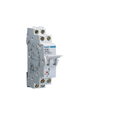 CA inter dif 1NO+1NC 230V AC - INTER DIFF BIPOLAIR  HAGER CZ001