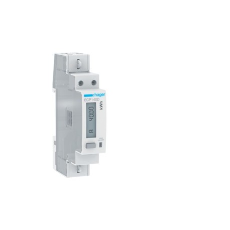 COMPTEUR MONO 40A MID - GESTION DU BATIMENT  HAGER ECP140D
