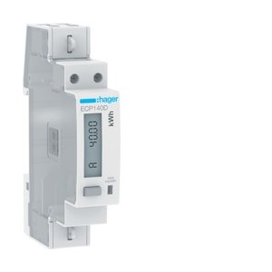 COMPTEUR MONO 40A MID - GESTION DU BATIMENT  HAGER ECP140D