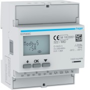 COMPTEUR TRI IND. MODBUS MID - GESTION DU BATIMENT  HAGER ECR300C
