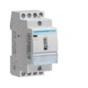 Contact manu 25A, 2F+2O, 230V - AUTOMATISMES HAGER ERC427
