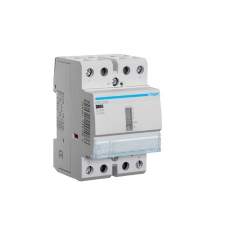Contact cde manu 40A, 2F, 24V - AUTOMATISMES  HAGER ERD240