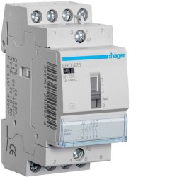 Contact cde manu 25A, 4F, 24V - AUTOMATISMES HAGER ERD425