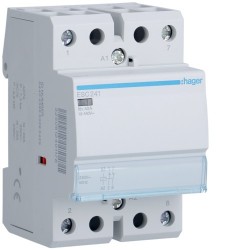 Contact 40A, 2O, 230V - AUTOMATISMES HAGER ESC241