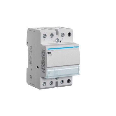 Contact 40A, 3F, 230V - AUTOMATISMES  HAGER ESC340