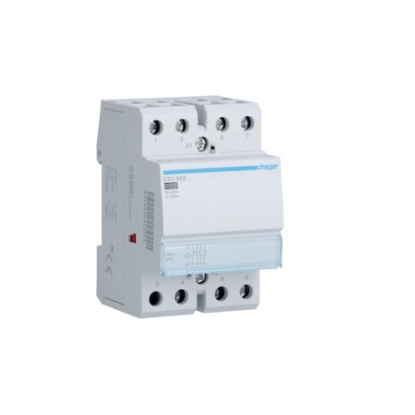 Contact 40A, 2F+2O, 230V - AUTOMATISMES  HAGER ESC442