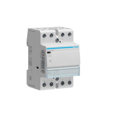 Contact sil 63A, 4F, 230V - AUTOMATISMES  HAGER ESC463S