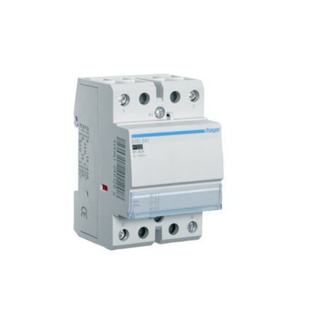 Contact 40A, 2O, 24V - AUTOMATISMES  HAGER ESD241