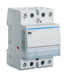 Contact 40A, 2O, 24V - AUTOMATISMES  HAGER ESD241