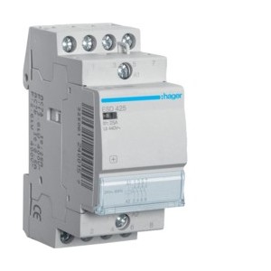 Contact 25A, 4F, 24V - AUTOMATISMES  HAGER ESD425