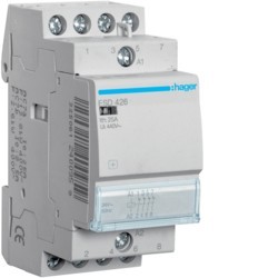 Contact 25A, 4O, 24V - AUTOMATISMES HAGER ESD426