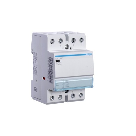 Contact 40A, 4F, 24V - AUTOMATISMES  HAGER ESD440