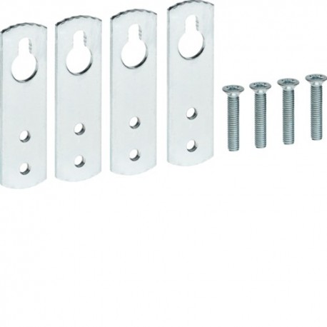Jeu 4 pattes fixation murale - ENVELOPPES  HAGER FD00F2