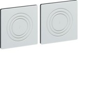 Jeu 2 obturateurs lat. - ENVELOPPES  HAGER FD00P4