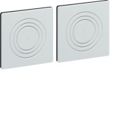 Jeu 2 obturateurs lat. - ENVELOPPES  HAGER FD00P4