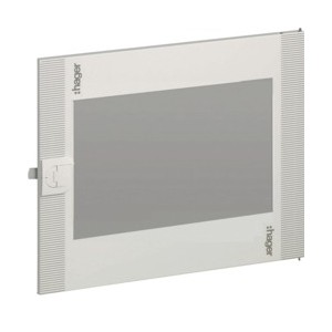 Porte transparente VegaD h450 - ENVELOPPES  HAGER FD22TN