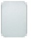 Plaque de mont 500x400 - ENVELOPPES HAGER FL408A