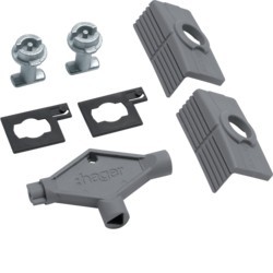 Jeu serrure 3mm+clé orion méta - ENVELOPPES HAGER FL95Z
