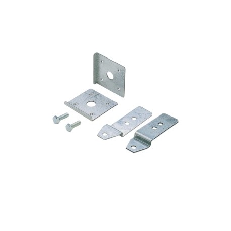 Jeu 2 pattes fixation murale - ENVELOPPES  HAGER FM640