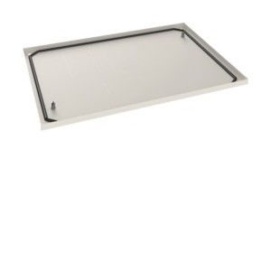 Plaq passe-câble ouverte 700x6 - ENVELOPPES  HAGER FN109E