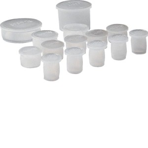 Jeu bouchons plaque étanche - ENVELOPPES  HAGER FZ401