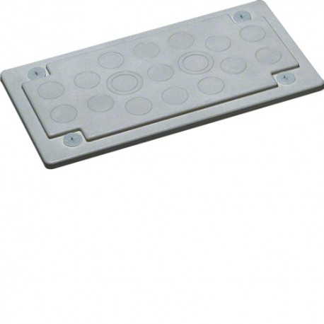Plaq haute empreinte métrique - ENVELOPPES  HAGER FZ406M