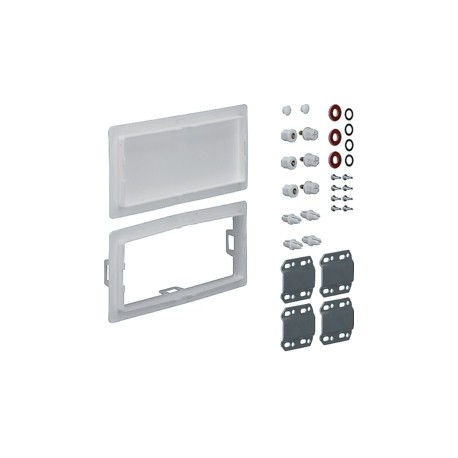 Kit ver.arm. IP44 3travées - ENVELOPPES HAGER FZ443S