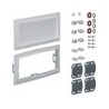 Kit ver.arm. IP44 3travées - ENVELOPPES HAGER FZ443S