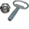 Serrure triangle mâle - ENVELOPPES HAGER FZ450