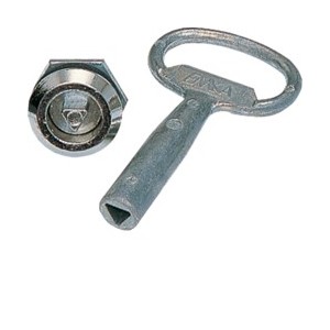 Serrure triangle mâle - ENVELOPPES  HAGER FZ450