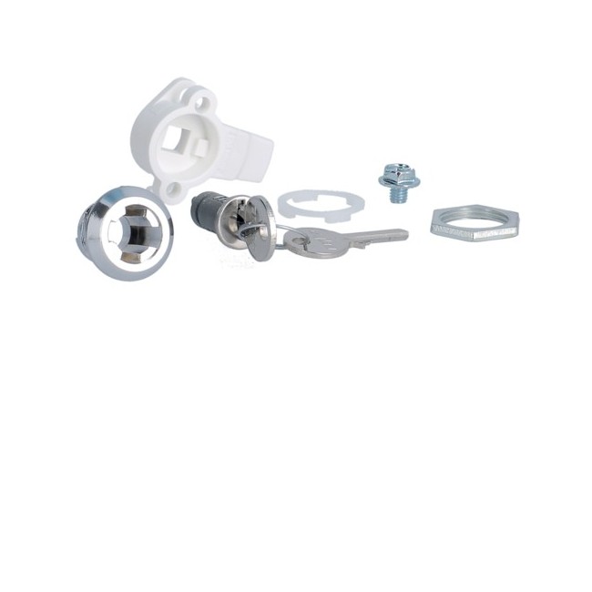 Bouton verrou clé 405 - ENVELOPPES  HAGER FZ452