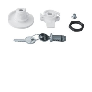 Bouton verrou clé 405 - ENVELOPPES  HAGER FZ452N