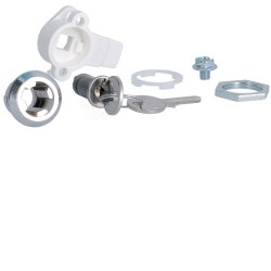 Bouton verrou clé 455 - ENVELOPPES HAGER FZ453