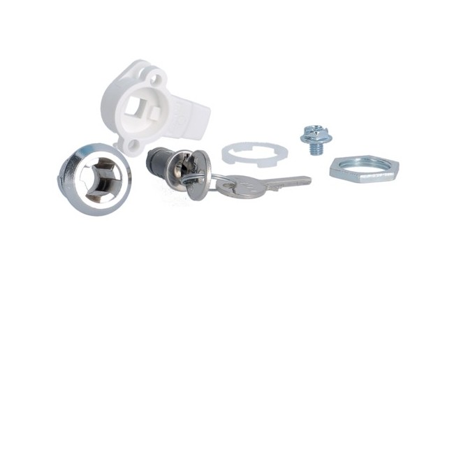 Bouton verrou clé 455 - ENVELOPPES  HAGER FZ453