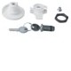 Bouton verrou clé 455 - ENVELOPPES HAGER FZ453N