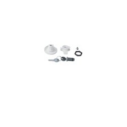Bouton verrou clé 455 - ENVELOPPES HAGER FZ453N