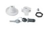 Bouton verrou clé 455 - ENVELOPPES HAGER FZ453N