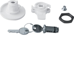 Bouton verrou clé 455 - ENVELOPPES  HAGER FZ453N