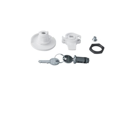 Bouton verrou clé 455 - ENVELOPPES  HAGER FZ453N