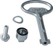 Serrure dble barre+clé IP5-6 - ENVELOPPES  HAGER FZ501