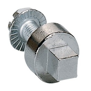 Serrure carré mâle+clé IP5-6 - ENVELOPPES  HAGER FZ503