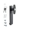 Bouton verrou clé 1242E IP5-6 - ENVELOPPES HAGER FZ507