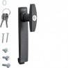 Bouton verrou clé 1242E IP5-6 - ENVELOPPES HAGER FZ507