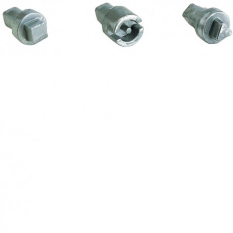 Insert serrure triangle 8mm - ENVELOPPES  HAGER FZ515